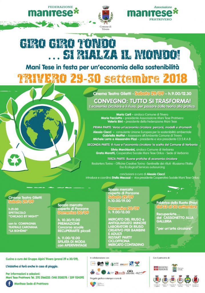 esosport con manitese per uneconomia della sostenibilita il 29 settembre
