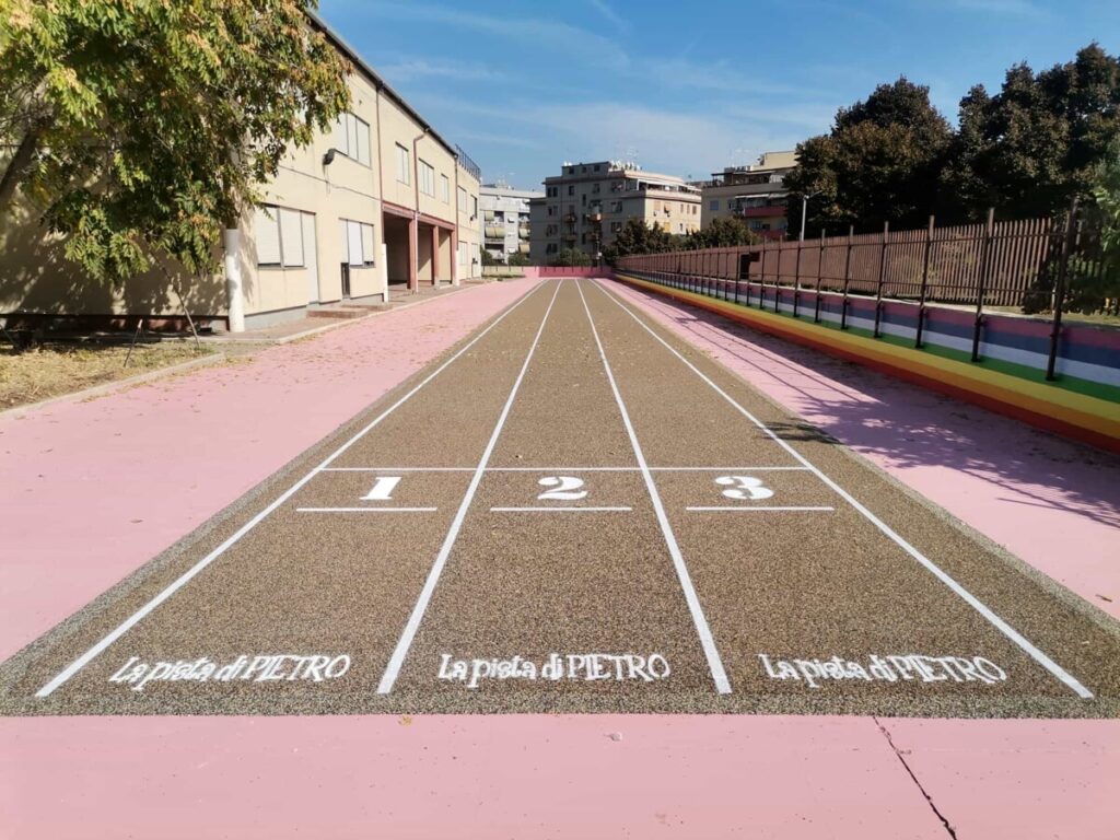 la pista di pietro
